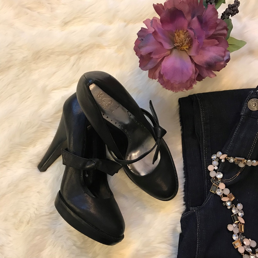 BCBG Black Heels
